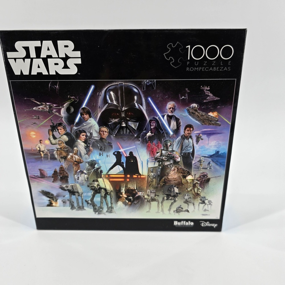 Buffalo Games Disney Star Wars Jigsaw Puzzle Fine Art 1000 Piece New Sealed Box